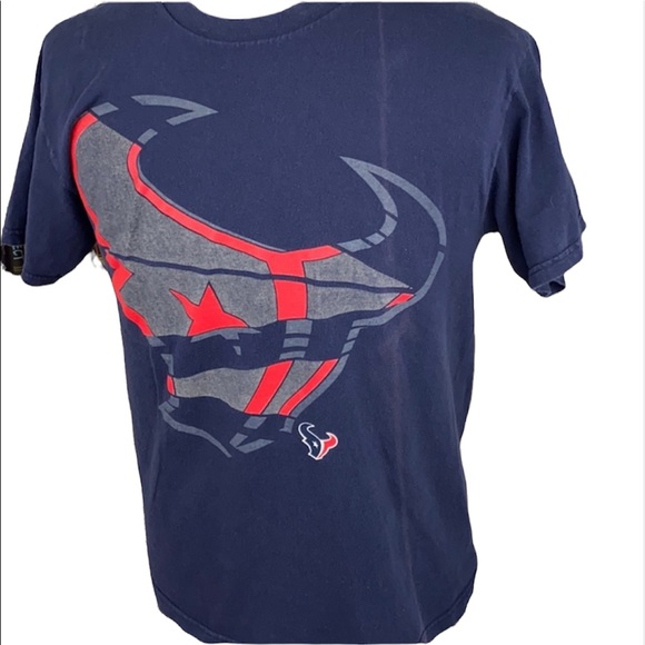 NFL Houston Texans Blue Crew Neck Tee - Picture 3 of 9